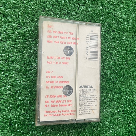 Vintage Milli Vanilli Girl You Know It's True Cassette Tape - Picture 2 of 3